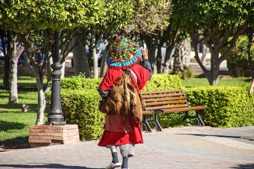 Aguador en la plaza Jemaa el Fna