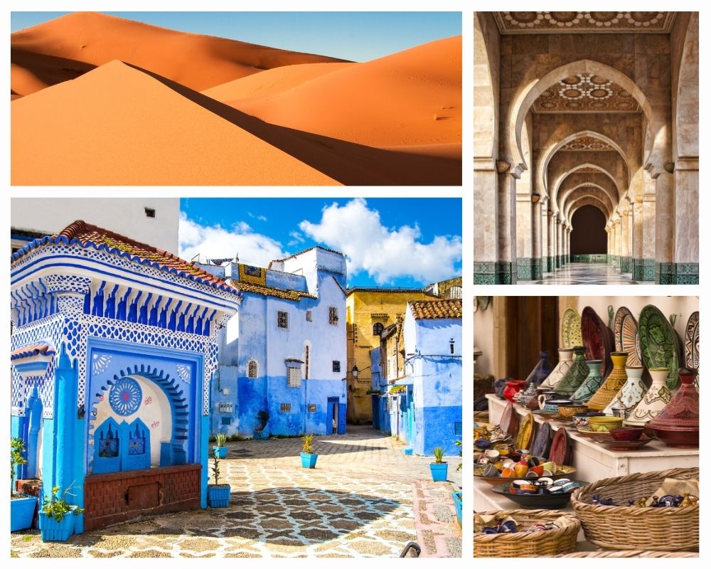 Viajar a Marruecos desde Colombia
